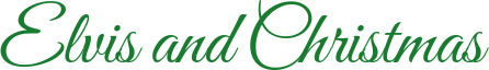 Elvis and Christmas logo