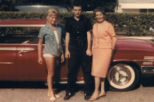 Mackey with Anita Wood and Elvis' Aunt Nash