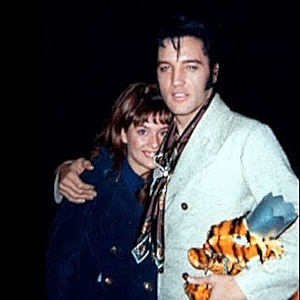 Elvis with Sandi Miller