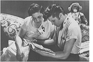 Elvis and Momma