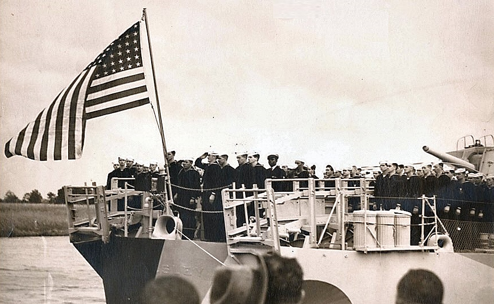 USS Presley at Dress