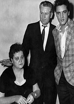 saying goodbye to their son