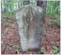 tombstone of Barney Harrison Presley